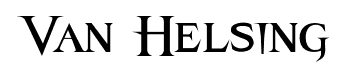Van Helsing font